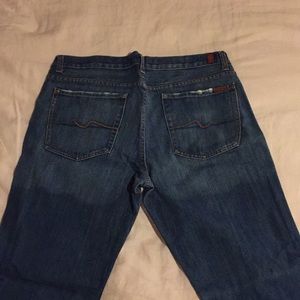 Like new distressed 7 for all mankind size 34